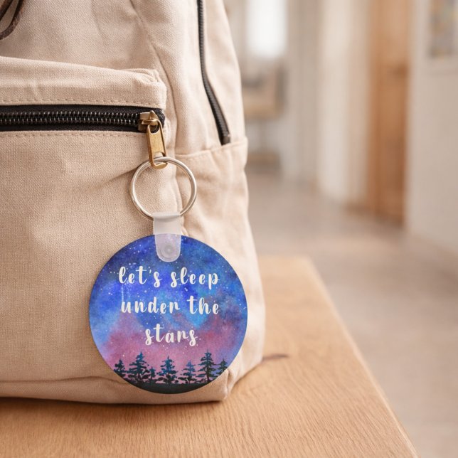 Chaveiro Couple Gift Monogram Outdoor Watercolor (Criador carregado)