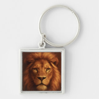 Chaveiro Courage & Faith Lion keychain