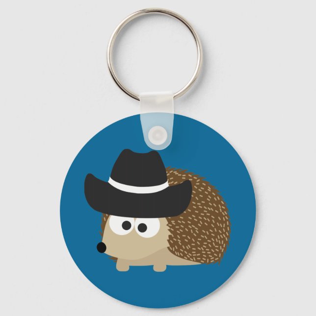 Chaveiro Cowboy Hedgehog (Frente)