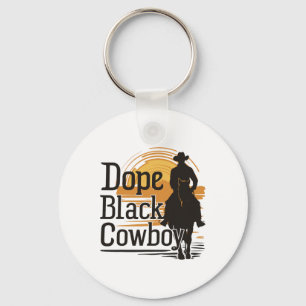 Chaveiro Cowboy Negro Droga Afro Cowboy História Negra Jun