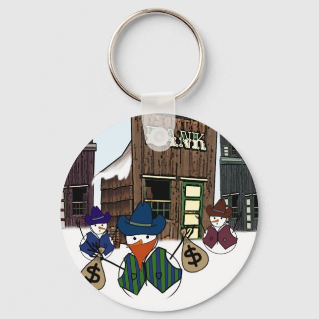 Chaveiro Cowboy Snowman Bandit (Frente)