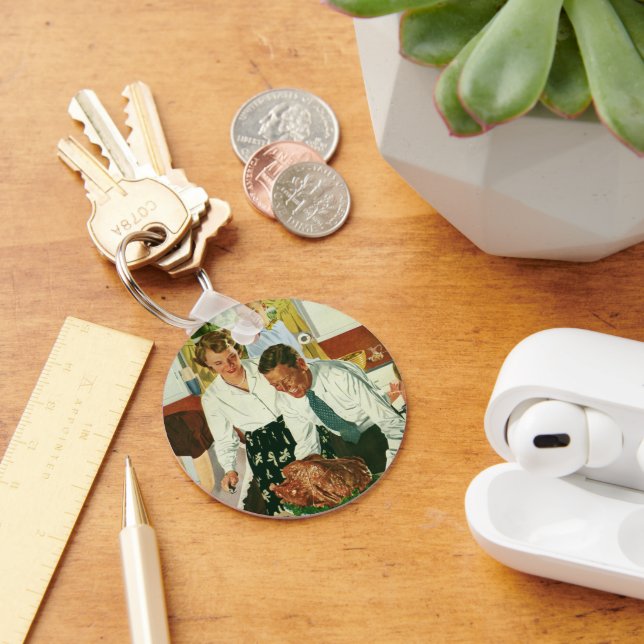 Chaveiro Cozinha Janta de Ação de Graças do Cozinhar da Fam (Mesa)