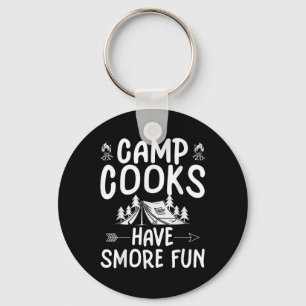 Chaveiro Cozinheiro Divertido de Acampamento de Verão - Div