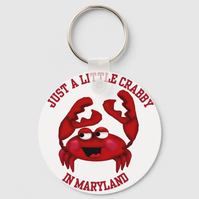 Chaveiro Crabby em Maryland (Frente)