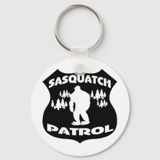 Chaveiro Crachá da Floresta da Patrulha Sasquatch
