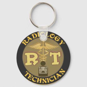 CHAVEIRO CRACHÁ DO TÉCNICO DA RADIOLOGIA DO RT - LOGOTIPO