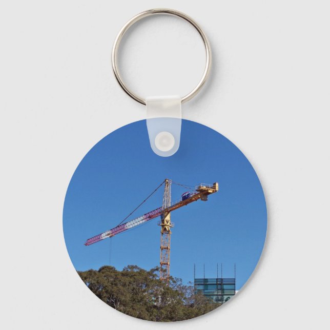 Chaveiro Crane em construção (Frente)