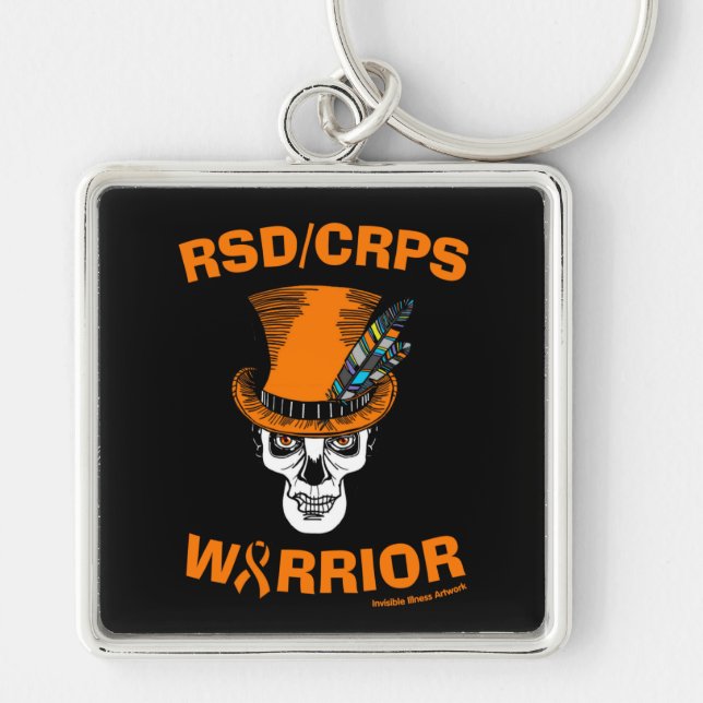 Chaveiro Crânio/Chapéu...RSD/CRPS (Frente)