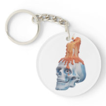 Crânio com vela / Totenkopf mit Kerze