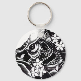 Chaveiro Crânio de tatuagem