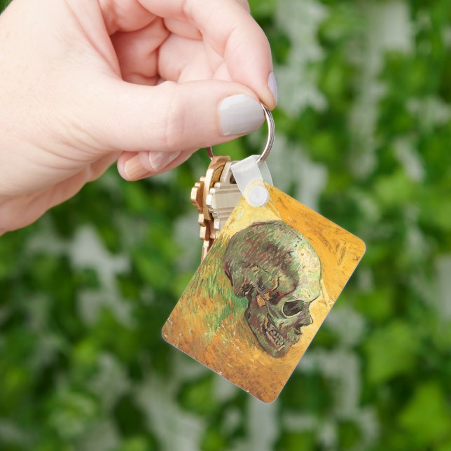 Chaveiro Crânio de Vincent van Gogh, Impressionismo de Vint (Mão)
