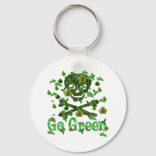 Chaveiro Crânio do Dia da Terra