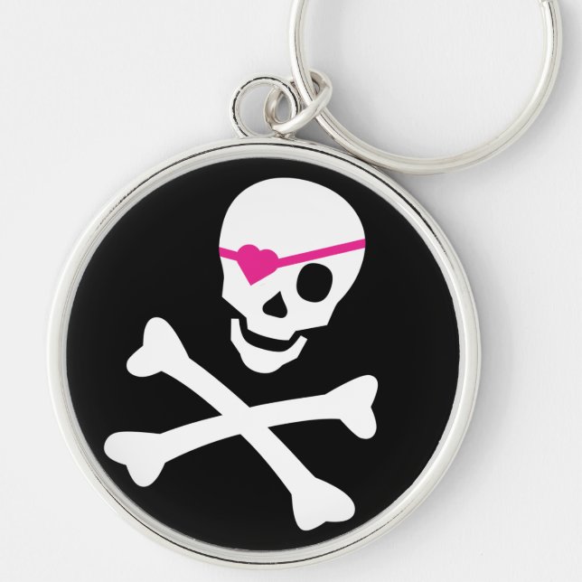 Chaveiro Crânio e Crossbones (Frente)