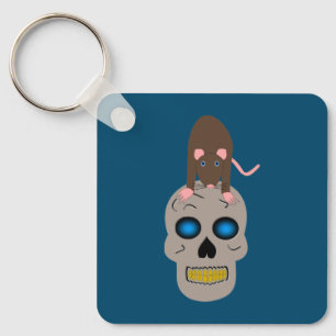 Chaveiro Crânio Gótico e Favor Personalizado do Dia das B