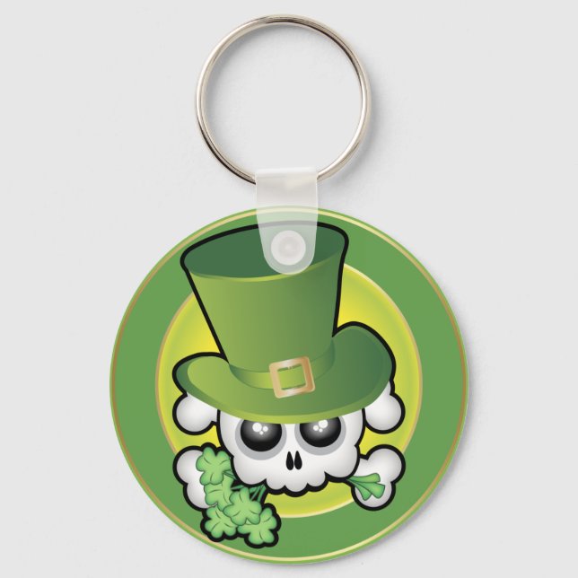 Chaveiro Crânio Irlandês Cujo (Frente)