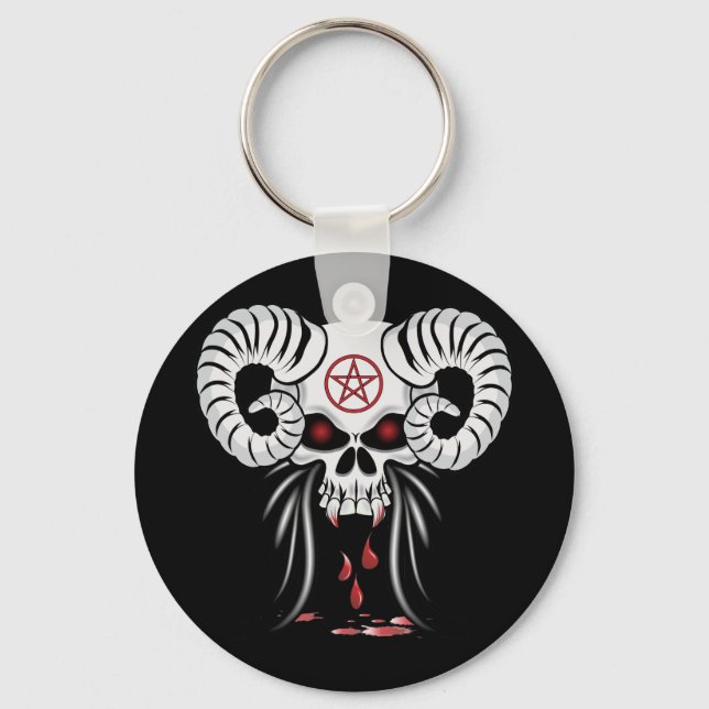 Chaveiro Crânio Ram Corado (Frente)