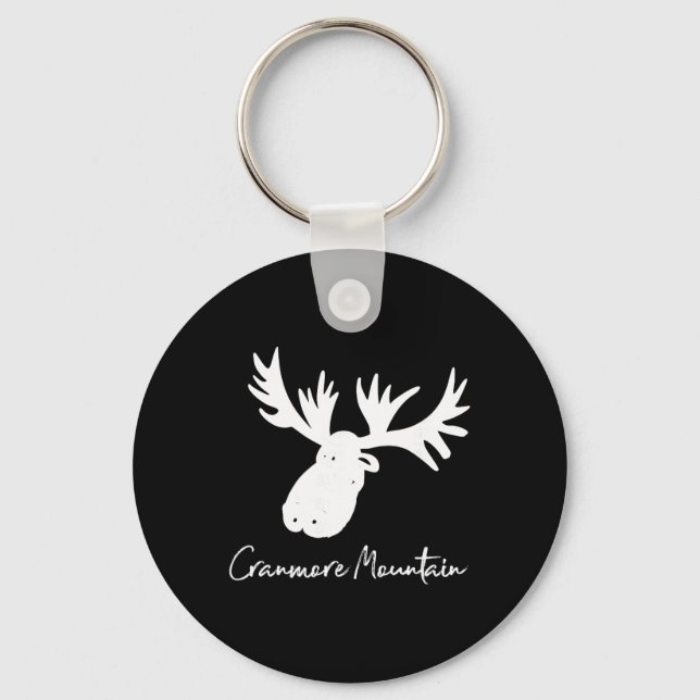 Chaveiro Cranmore Mountain New Hampshire Antílope Alce Esqu (Frente)