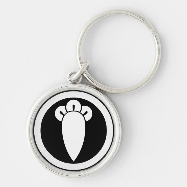 Chaveiro Cravo em círculo (Frente)