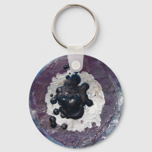 Chaveiro Crayon Puddle Abstrato