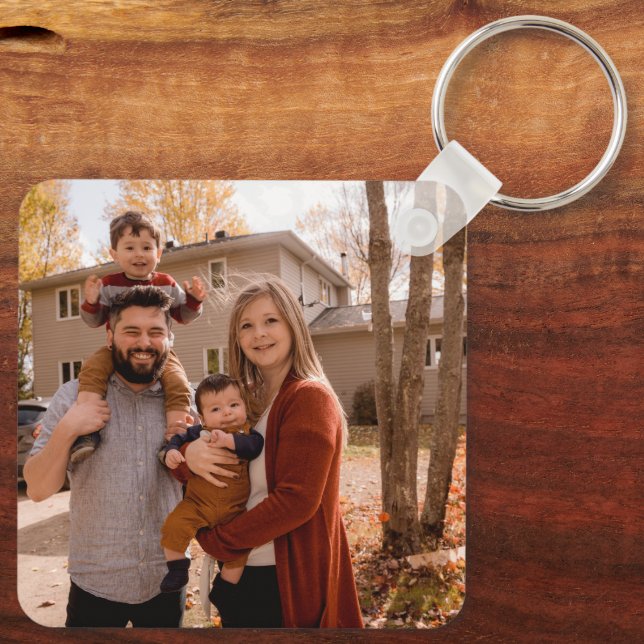 Chaveiro Create Your Own Photo Custom Picture DIY  (Verso)