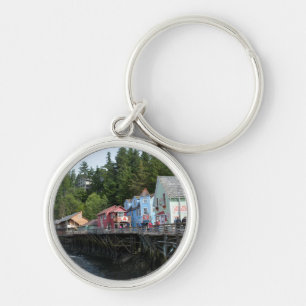 Chaveiro Creek Street em Ketchikan