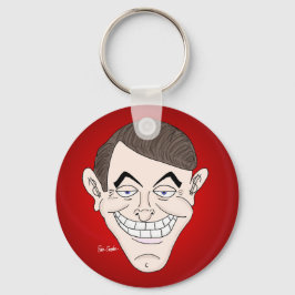 Chaveiro creepy businessman with money ears