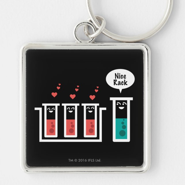 Chaveiro Cremalheira agradável (Frente)