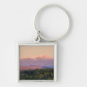 Chaveiro Crepúsculo e Monte Washington em New Hampshire