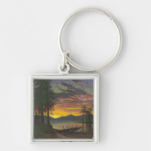Chaveiro Crepúsculo, Lake Tahoe, c.1870s (óleo em canvas)