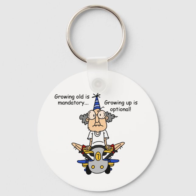 Chaveiro Crescer é um humor opcional (Frente)