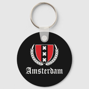 Chaveiro Crest de Amsterdã
