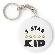 Criança de 5 Estrelas Letras Pretas