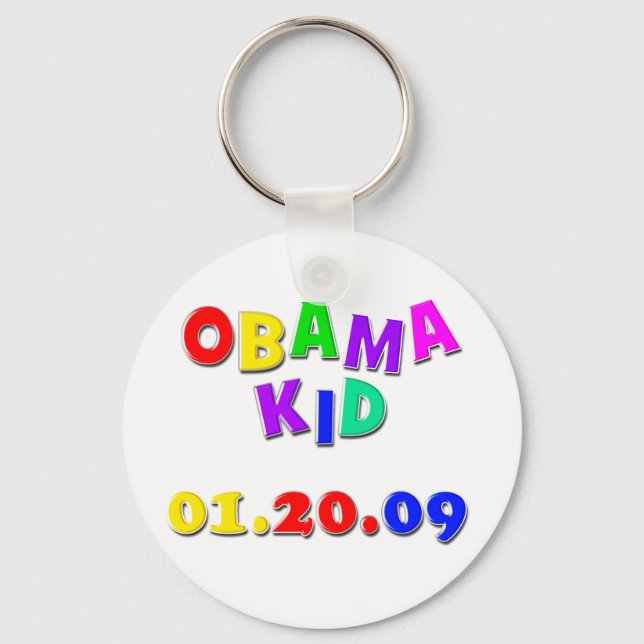 Chaveiro Criança Obama (Frente)