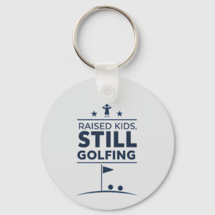 Chaveiro Crianças Criadas Ainda Jogando Golfe Humor de Golf