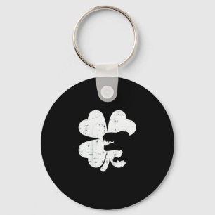 Chaveiro Crianças Dia de São Patrício Dino Shamrock Santo P