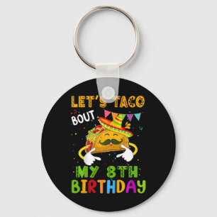 Chaveiro Crianças Divertidas Vamos Falar Taco Sobre Meu Ani