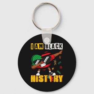 Chaveiro Crianças do Mês da História Negra Meninos Dabbing 