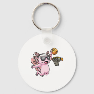 Chaveiro Crianças Esportivas Axolotl Tocando Espetáculos