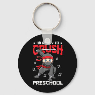 Chaveiro Crianças Estou Pronto Para Dominar Pré-Escola Ck P