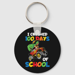 Chaveiro Crianças Eu Esmagava 100 Dias De Meninos Escolares