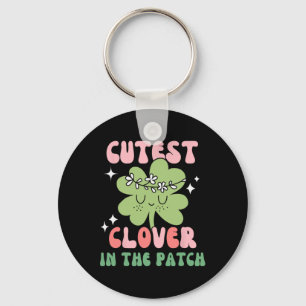 Chaveiro Crianças Mais Fofa Trevo No Remendo Menina Toddler