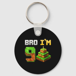 Chaveiro Crianças Meninos É O Meu 9º Aniversário Jogo De Br