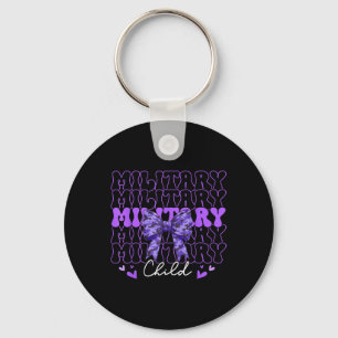 Chaveiro Crianças Militares Arco Púrpura Camo Kids Bo