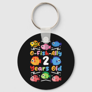 Chaveiro Crianças O-fish-almente com 2 Anos