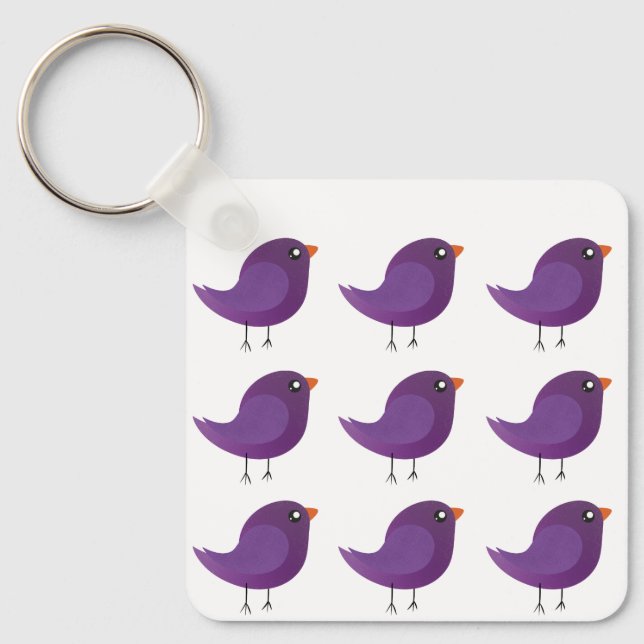 Chaveiro Crianças, passarinho fofo (Frente)