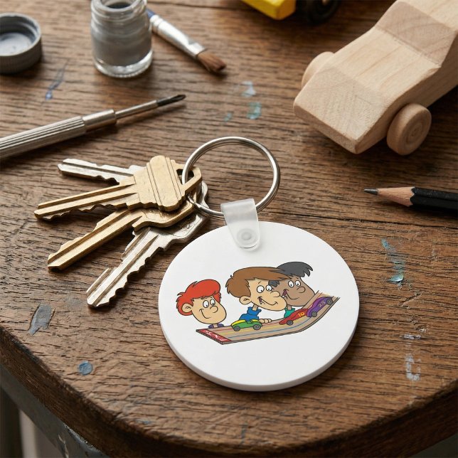 Chaveiro Crianças Pinewood Derby Car Race (Criador carregado)