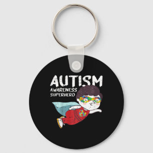 Chaveiro Crianças Super-Heróis Autismo Crianças Dão Present