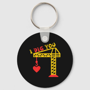 Chaveiro Crianças Toddler Little Boy Construction Valentine