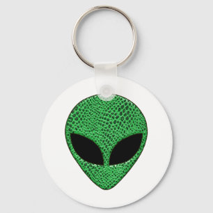 Chaveiro Criatura Reptiliana Alienígena Verde