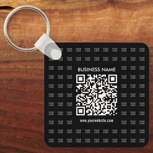 Chaveiro Crie Instantaneamente um Código QR Escaneável e um (Frente)